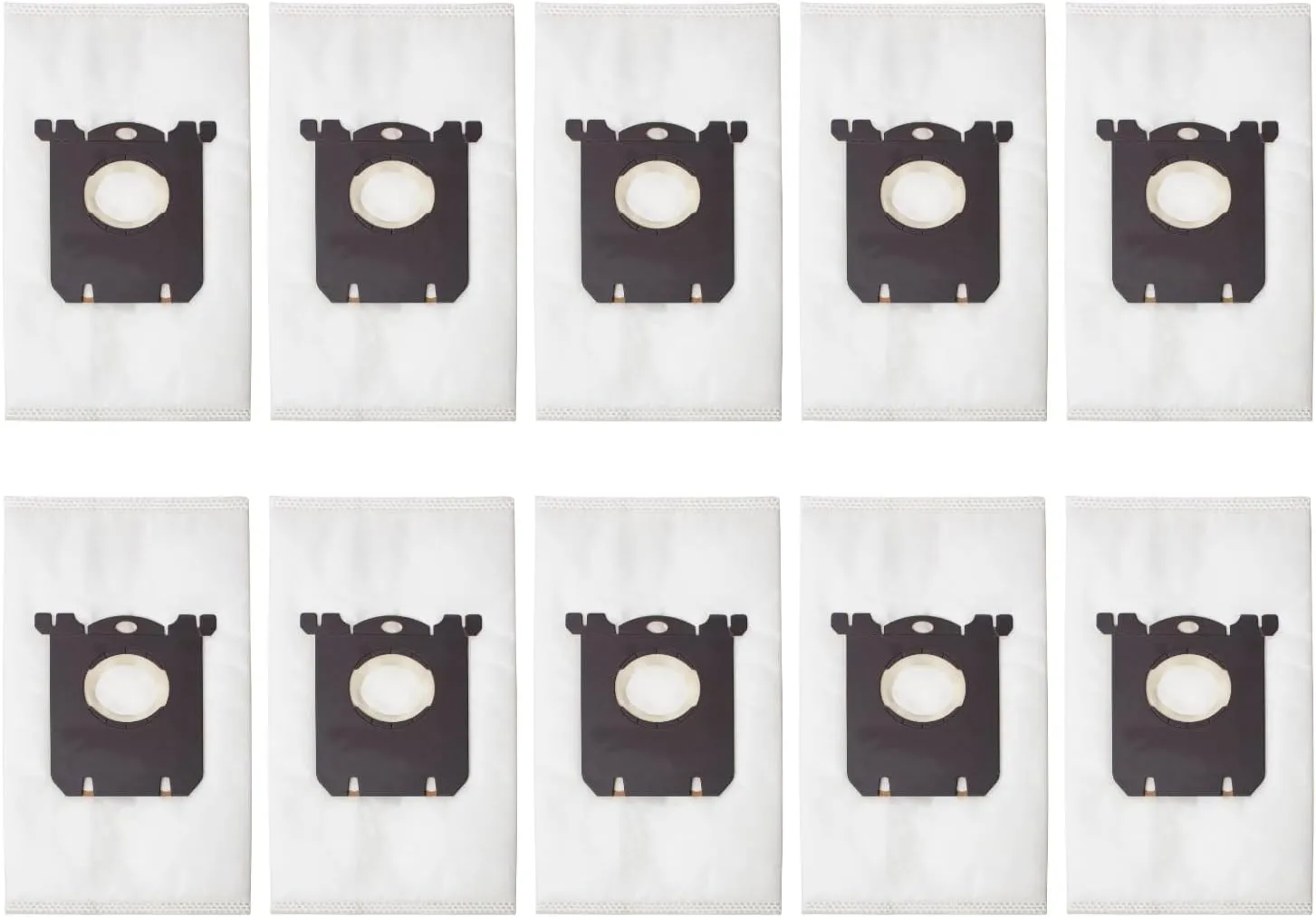 10 Pack Replacement Vacuum Bag Compatible for Electrolux S Bag Classic EL200F EL8500