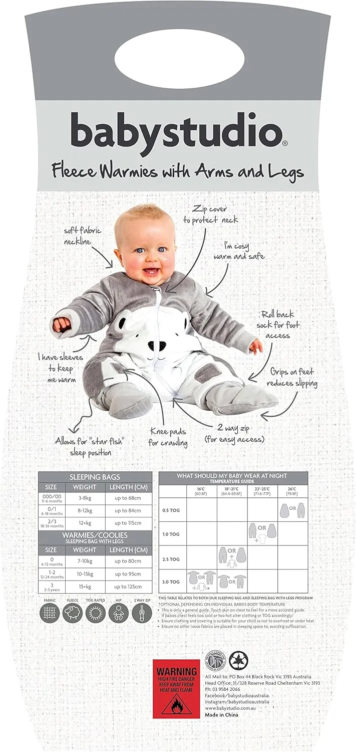 100% Cotton Premium Sleep Sack/Sleeping bag with Arms and Feet