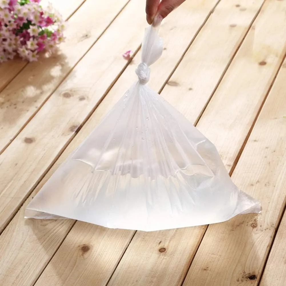 14" X 20" Plastic Produce Bag on a Roll, Clear Food Storage Bags for Bread Fruits Vegetable, 350 Bags/Roll (4 Rolls)