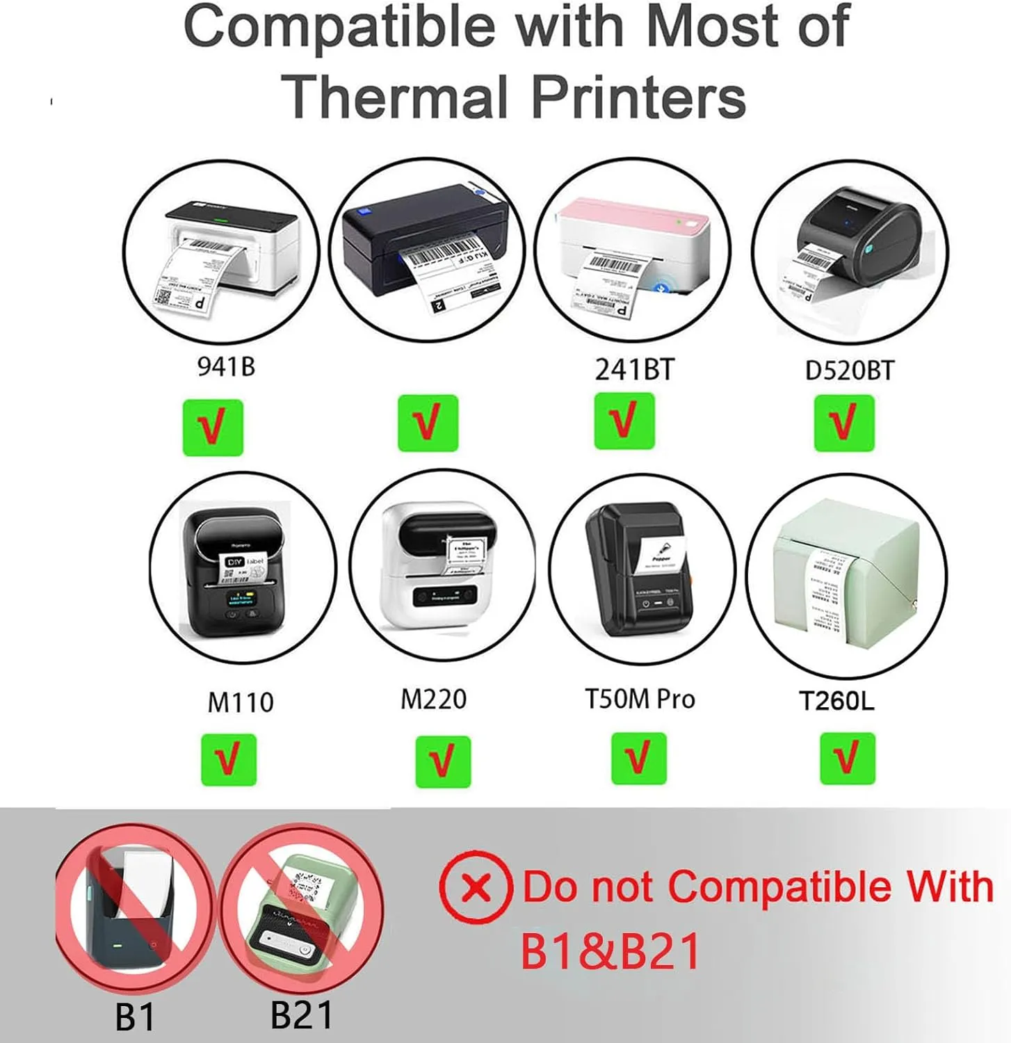 1.57x1.18 (40x30mm) Thermal Labels for T50M/M110/M108/M220/M260 Label Makers, Self-Adhesive Stickers Thermal Printer Labels for Small Business Barcode & Packaging, 690pcs/3Roll, Stary Purple