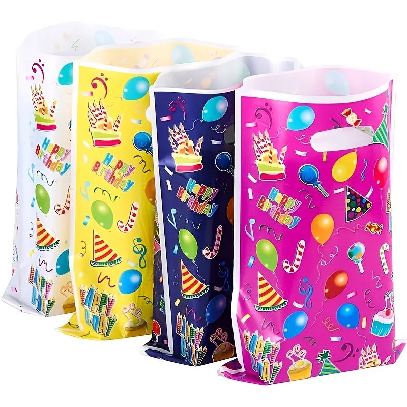 20pcs Colorful Party Gift Bags for Any Occasion