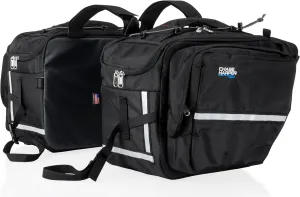 3300 Saddle Bag Set - Water-Resistant, Tear-Resistant, Industrial Grade Ballistic Nylon w/Thermoplastic Insert, Anti-Scratch Material on Inward Facing Wall