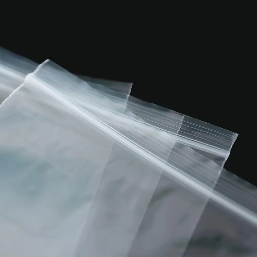 4" x 6" (1000pcs) 4 Mil Clear Reclosable Bags, Heavy Duty Small Plastic Clear Reclosable Poly Durable Zipper Bags