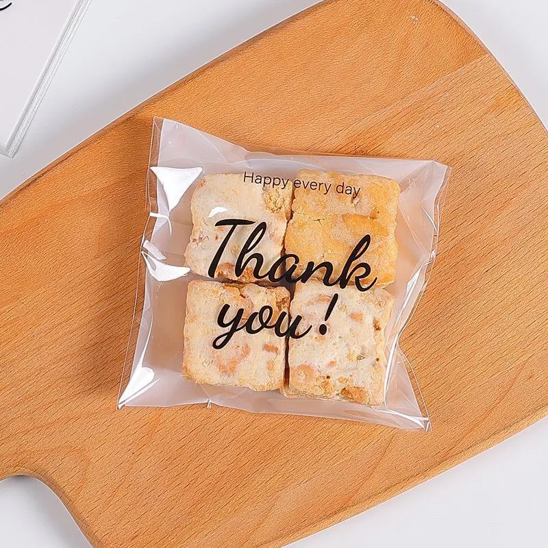 500 Pack Self Adhesive Cookie Packaging Bags Vibrant Designs OPP Material
