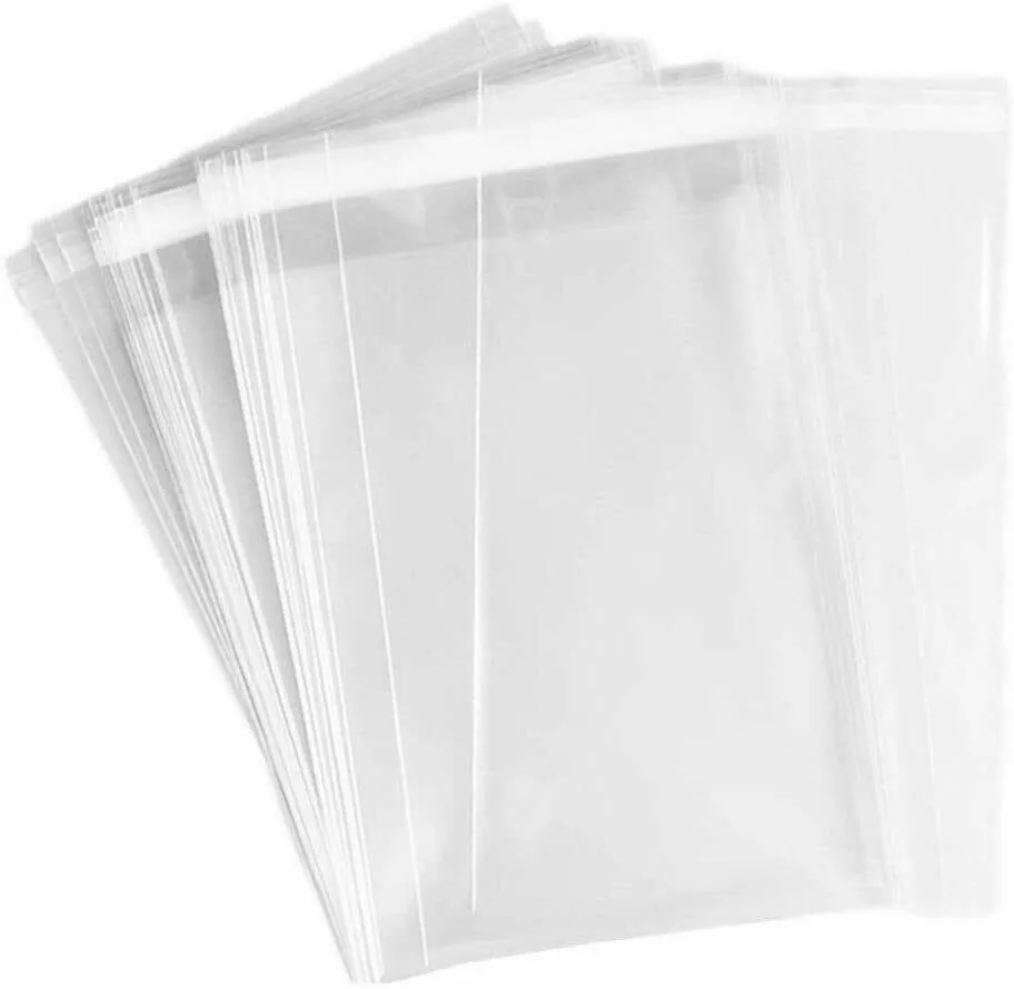 60 x 130mm   30mm Opp Cellophane Resealable Plastic Bags- Get The Best Clear Plastic Poly Bags