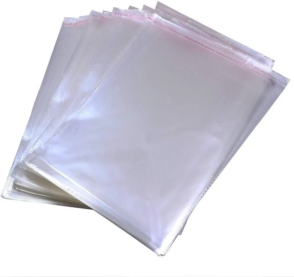80 x 100mm   30mm Opp Cellophane Resealable Plastic Bags- Get The Best Clear Plastic Poly Bags