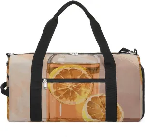 A Glass Jar Gym Bag Sport Gym Tote Bag Lightweight Duffle Bag Carry On Weekender Bags for Women Men