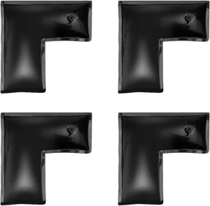 Abimars 0.7mm Thicker Corner Winter Water Tube for Swimming Pool Covers, 4 Pack 23.6”x11.8” Water Weight Bags for Pool Side, Three-Layer Composite Material
