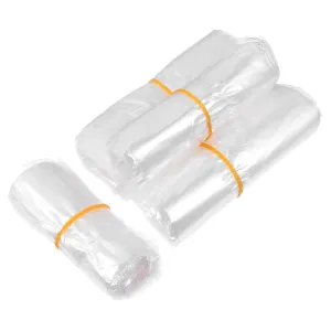 ABOOFAN Shrink Film Sealer Bags 400 Pcs Waterproof Heat Shrink Bags Heat Seal Film for Packaging DIY Protection for Items