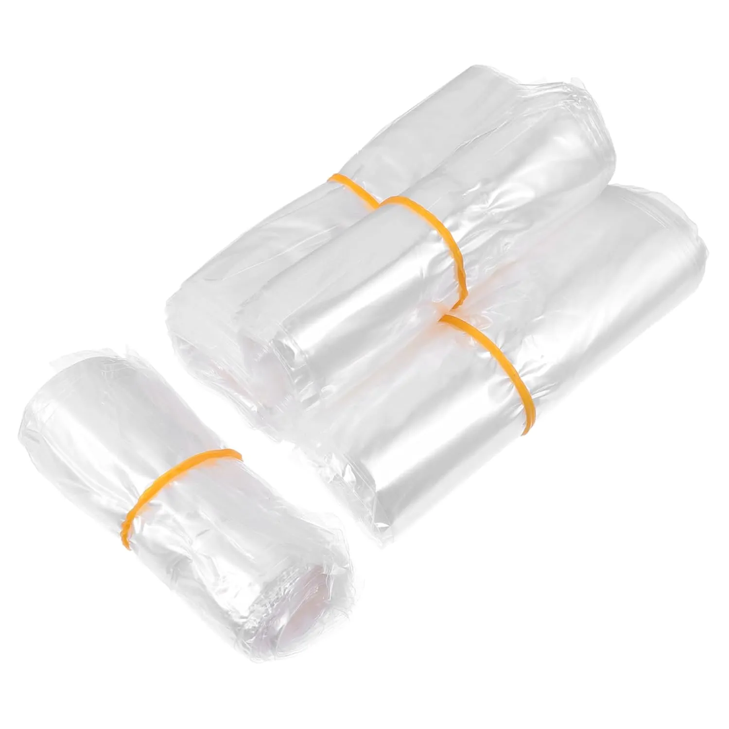 ABOOFAN Shrink Film Sealer Bags 400 Pcs Waterproof Heat Shrink Bags Heat Seal Film for Packaging DIY Protection for Items