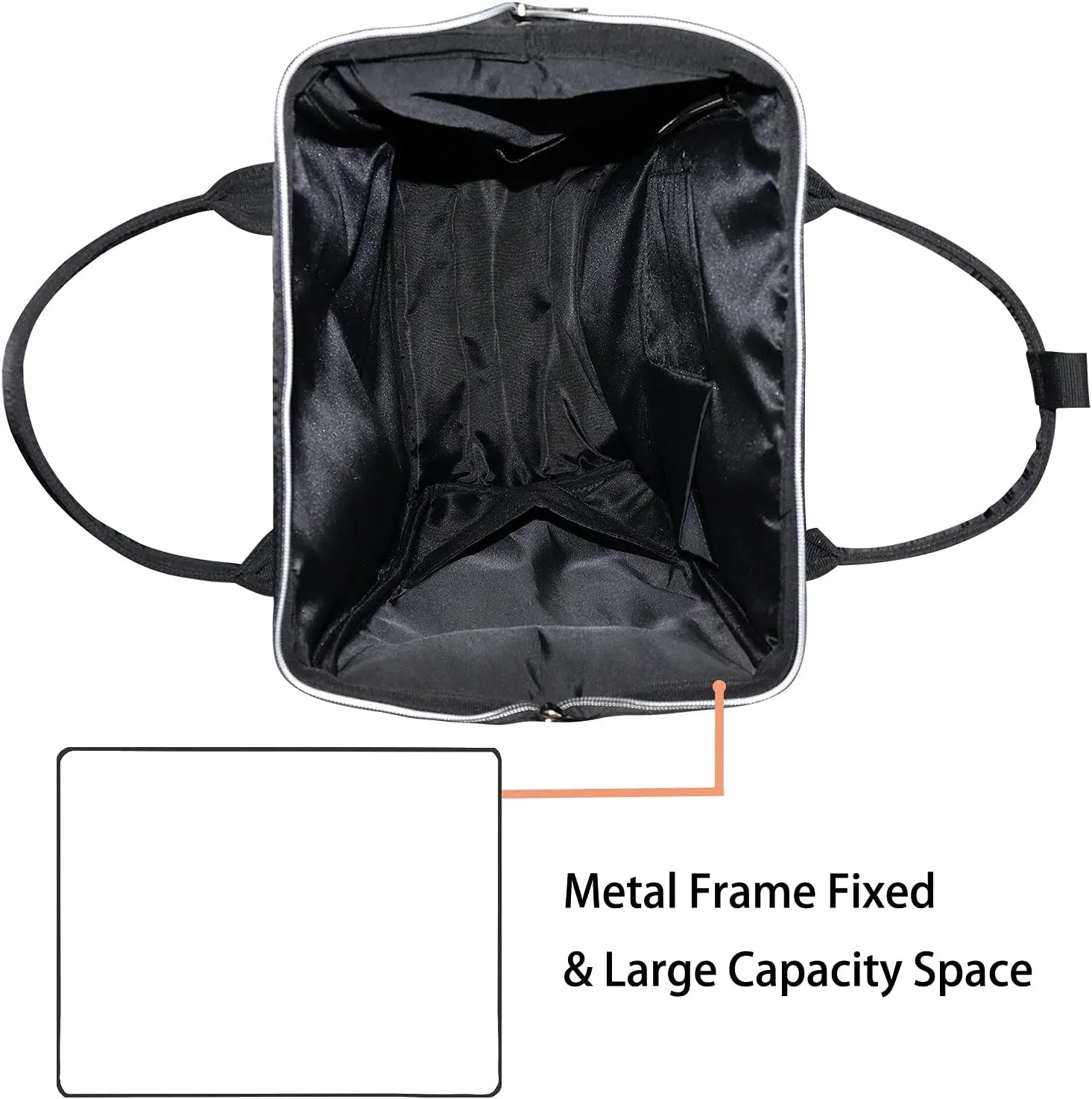 Abstract Background Geometric Elements Vector Clip Diaper Bag Backpack, waterproof backpack Baby Nappy Changing Bags Laptop Backpack for Travel, Large Capacity, Durable and Stylish for Woman and Men.