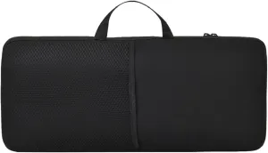 AF-WAN Soft Carrying Case Portable Protection Sleeve Pouch Bags with Handle Strap Compatible with Logitech K400 Plus Wireless Touch with Easy Media Control and Built-in Touchpad, HTPC Keyboard, Black