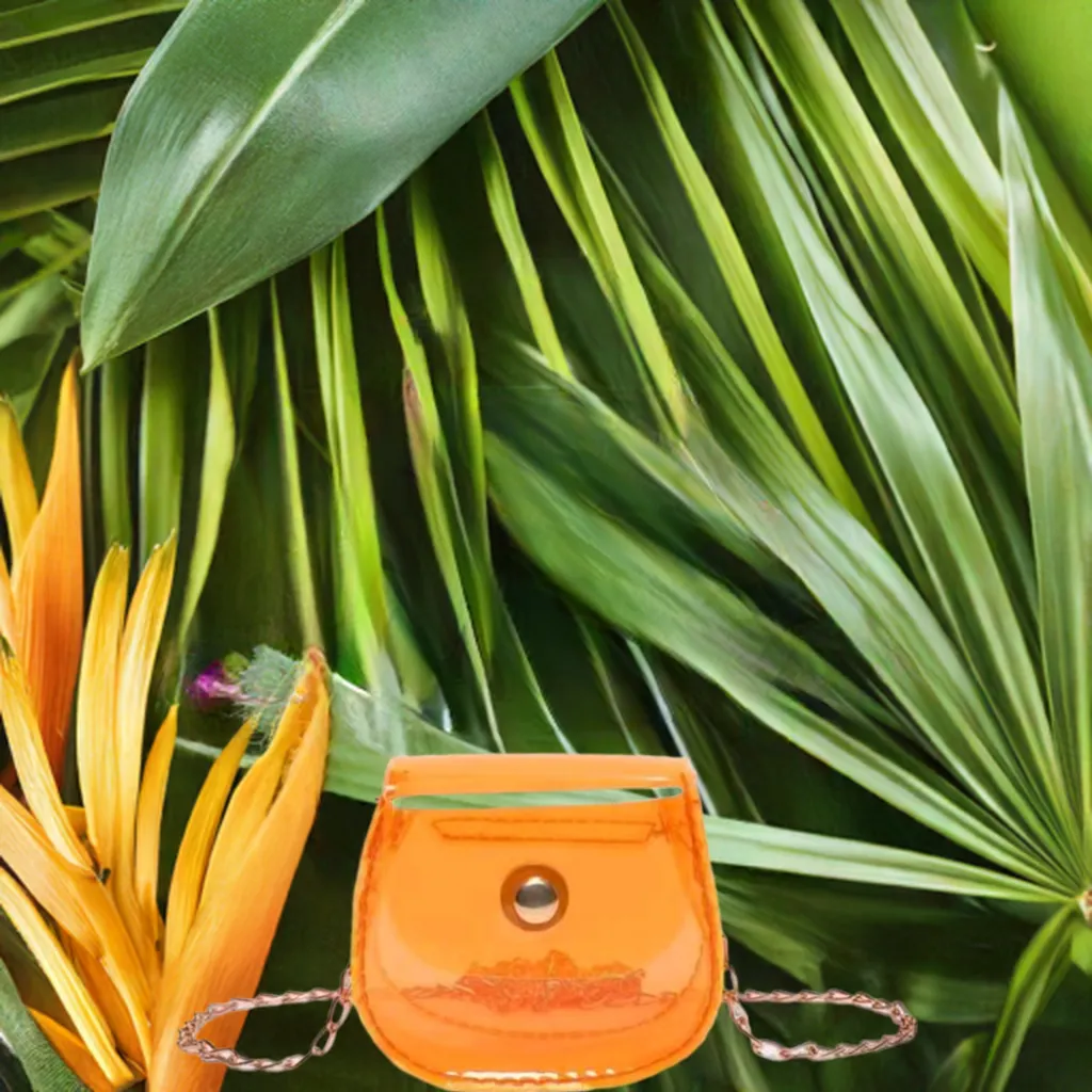 AMBER GLOW CLEAR MINI BAG