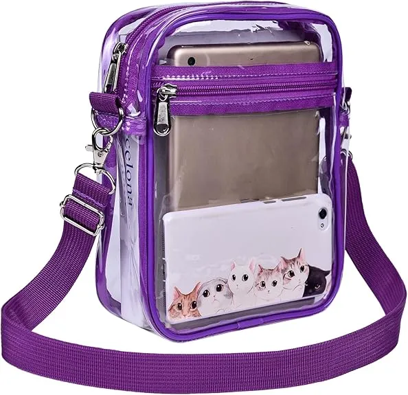 American Clear Purse Stadium Clear Messenger Bag