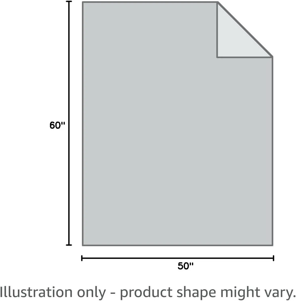 AmyHomie Cooling Blanket for Kids, Soft Comfy Summer Throw for Hot Sleepers, Kids Blanket for Boys & Girls (50x60in, Grey Space)