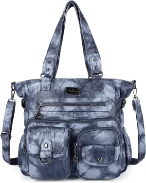 Angelkiss Purses and Handbag for Women Soft Leather Hobo Bags Satchel Shoulder Bags Ladies Tote Crossbody Bag