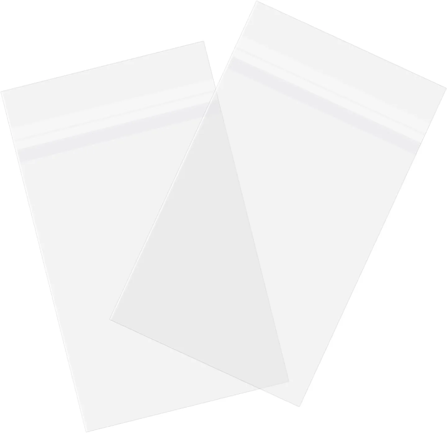 AUEAR, 4"x6" (100 Pack) Clear Plastic Sleeves - Acid Free 1.6Mil Crystal Resealable Bags -Fit for 4X6 Prints, Photos, A1 Cards, Envelopes