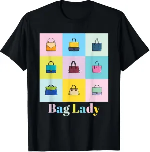 Bag Lady Chic Style Iconic Bags T-Shirt