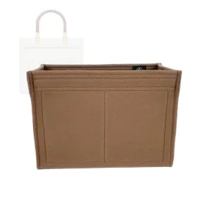 Bag Organizer for Fendi Sunshine Tote Small (Bag Length: 25.5cm | 10″) - Premium Felt Purse Handbag Insert Liner Shaper (Handmade) Soft Structure Support (25 Color Options)