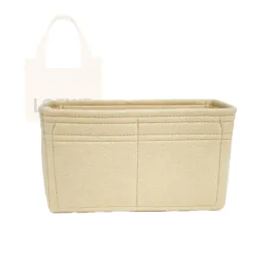 Bag Organizer for Loewe Font Tote Mini - Premium Felt Purse Handbag Insert Liner Shaper (Handmade) Soft Structure Support (25 Color Options)