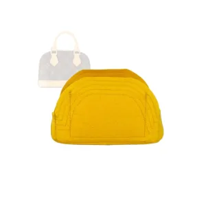 Bag Organizer for Louis Vuitton Nano Alma - Premium Felt Purse Handbag Insert Liner Shaper (Handmade) Soft Structure Support (20 Color Options)