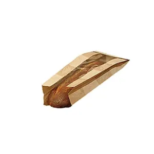 Bagcraft Papercon 300863 EcoCraft Dubl-Panel Bread Bag, 17-3/4" Length x 6-1/2" Width x 2" Height, Artisan (Case of 500)