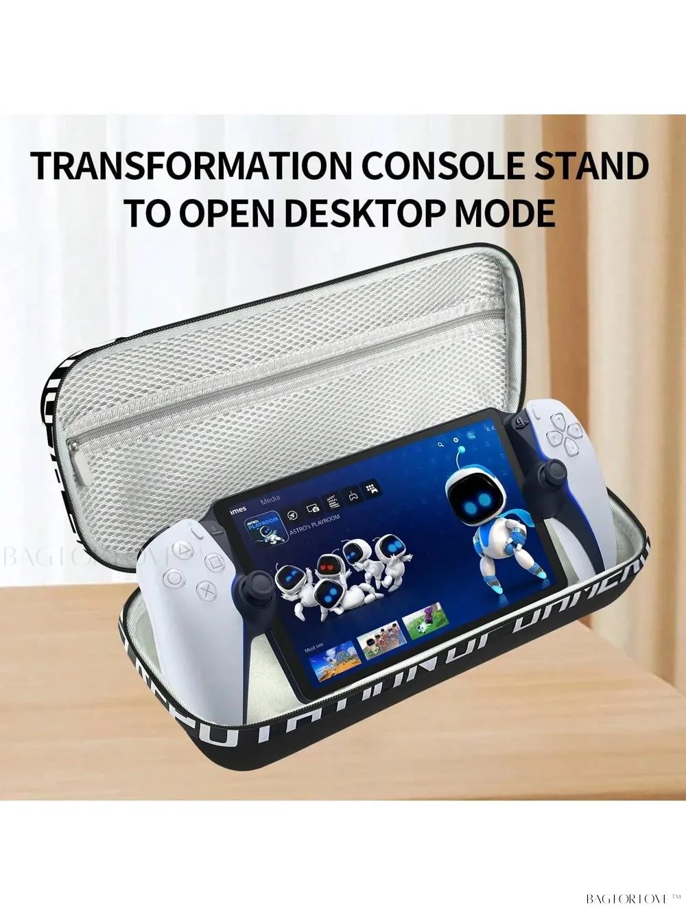 BagForLove - Large Capacity Storage Bag for PS VR Travel and Home Use