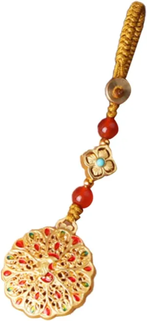 BESTOYARD Unique Peacock Keychain Pendant Elegant Decorative Bag Charm for Women Keychain Accessory for Fashion Lovers and Collectors