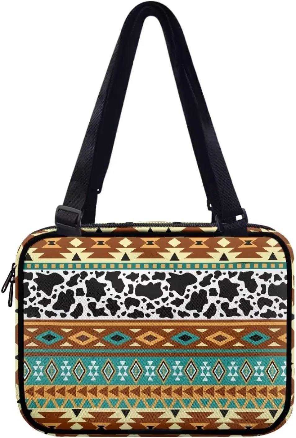 Bible Covers for Women Book Protector with Shoulder Strap Zip Church Bags Soft Bible Pouch