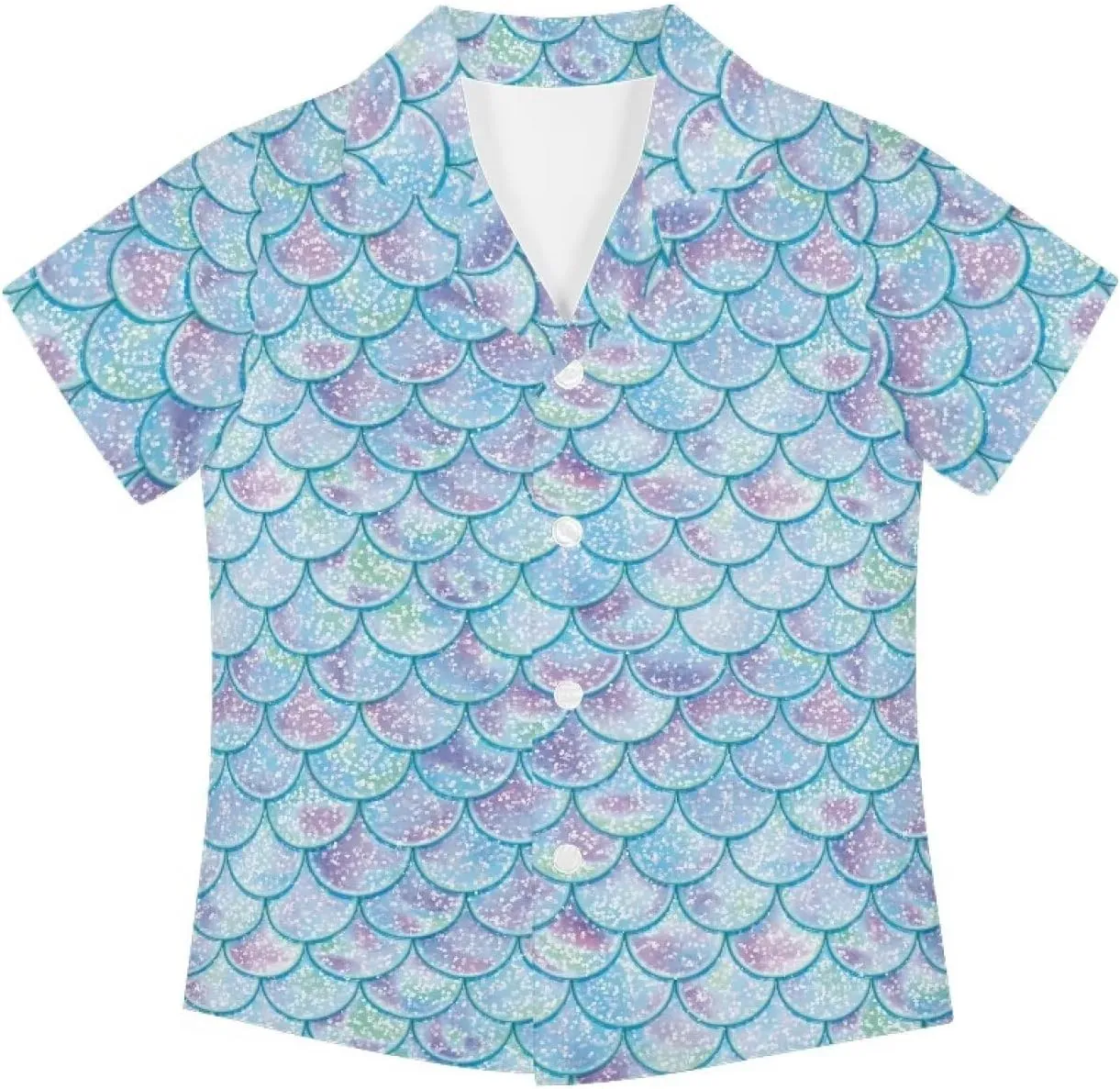 Boys Hawaiian Shirts Short Sleeve Cute Summer Beach Button Down Casual Aloha Shirts for Kids