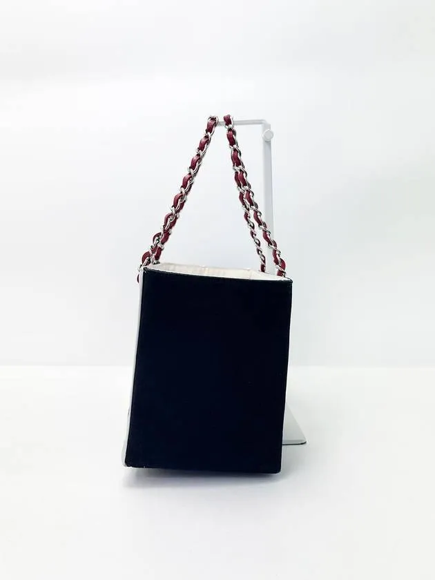 canvas bar chocolate 5 4VCHB20117 NO division bag Chanel chain Price-conscious Protected 7th