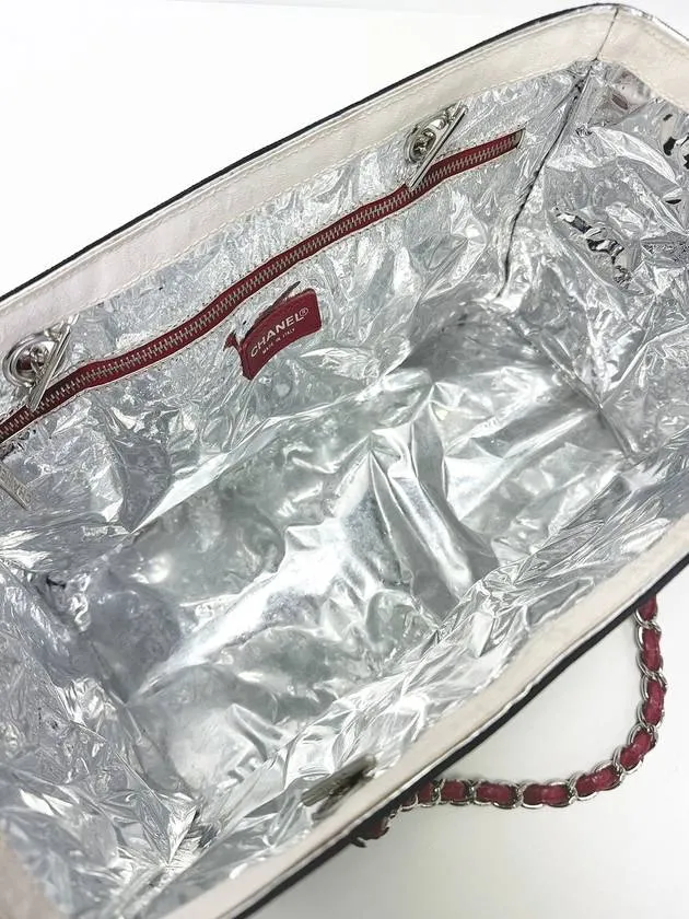 canvas bar chocolate 5 4VCHB20117 NO division bag Chanel chain Price-conscious Protected 7th