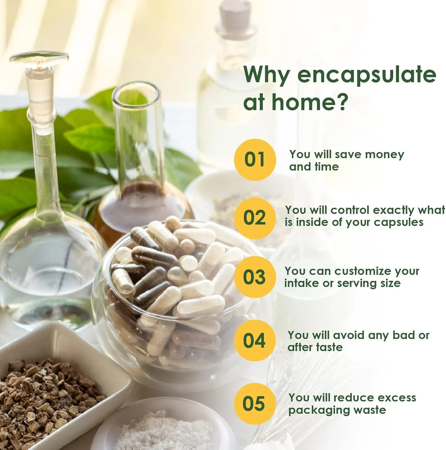 Capsuline, Size 0 Separated Capsules - 5,000 Count Clear Vegetarian Empty Capsules Separated in Bags - Empty Capsules - for DIY Supplement Filling