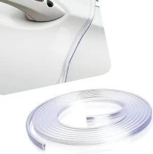 Car Door Edge Protectors, U-Shaped Anti-Scratch Anti-Collision Protection Strip, Cuttable Tight-Fitting Fade-Resistant Invisible Decoration, Universal for Cars Door Hood Trunk (Transparent)