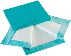 Cardinal Health Premium Disposable Underpad for Repositioning (Up To 400 lbs), 30 Inch x 36 Inch, Light Green, 1 Case of 40 Pads