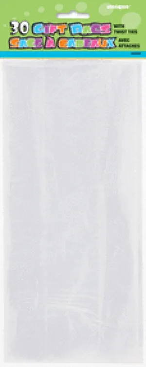 Cello Bags Clear (30ct)