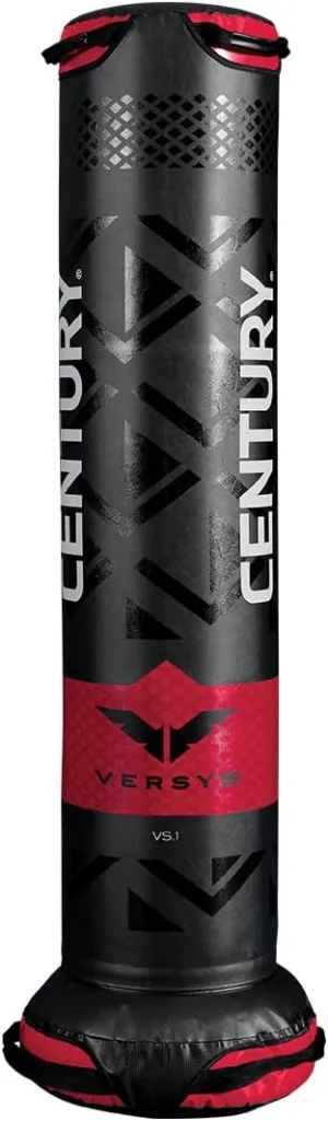 Century Versys Freestanding Punching Bags - Style Options | Soft Base with Stability | Versatile for Throws & Ground Work MMA Training | Low Impact Material | Handle for Clinches & Knee Strikes