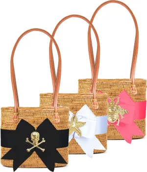 Charlotte Natural - Medium - Fluffy Bow