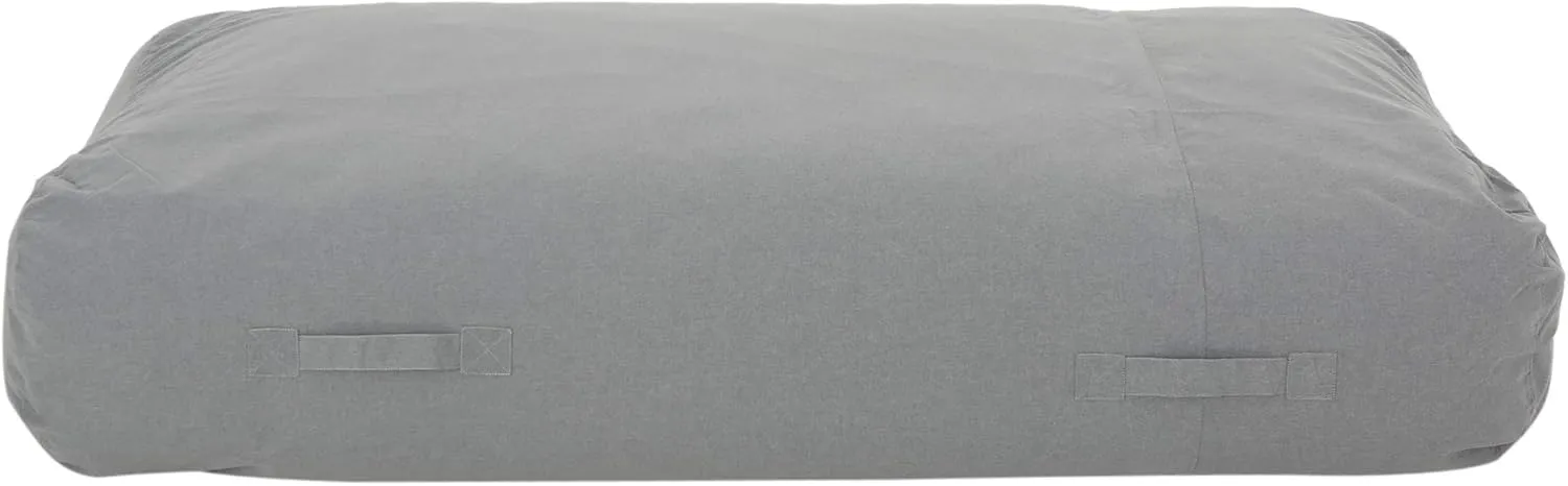 Christopher Knight Home 6 Foot Bean Bag, Charcoal, Small