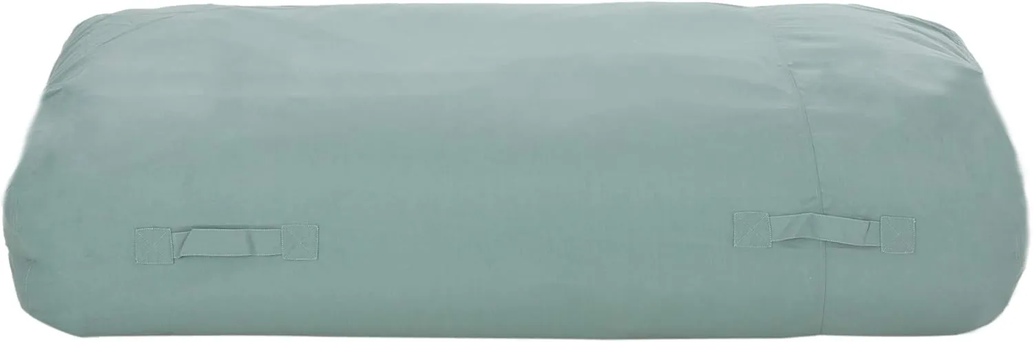 Christopher Knight Home Vivien Outdoor Water Resistant 6'x3' Lounger Bean Bag, Teal, Small