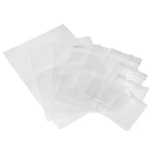 Clear LDPE Resealable Bags - 125mm x 100mm