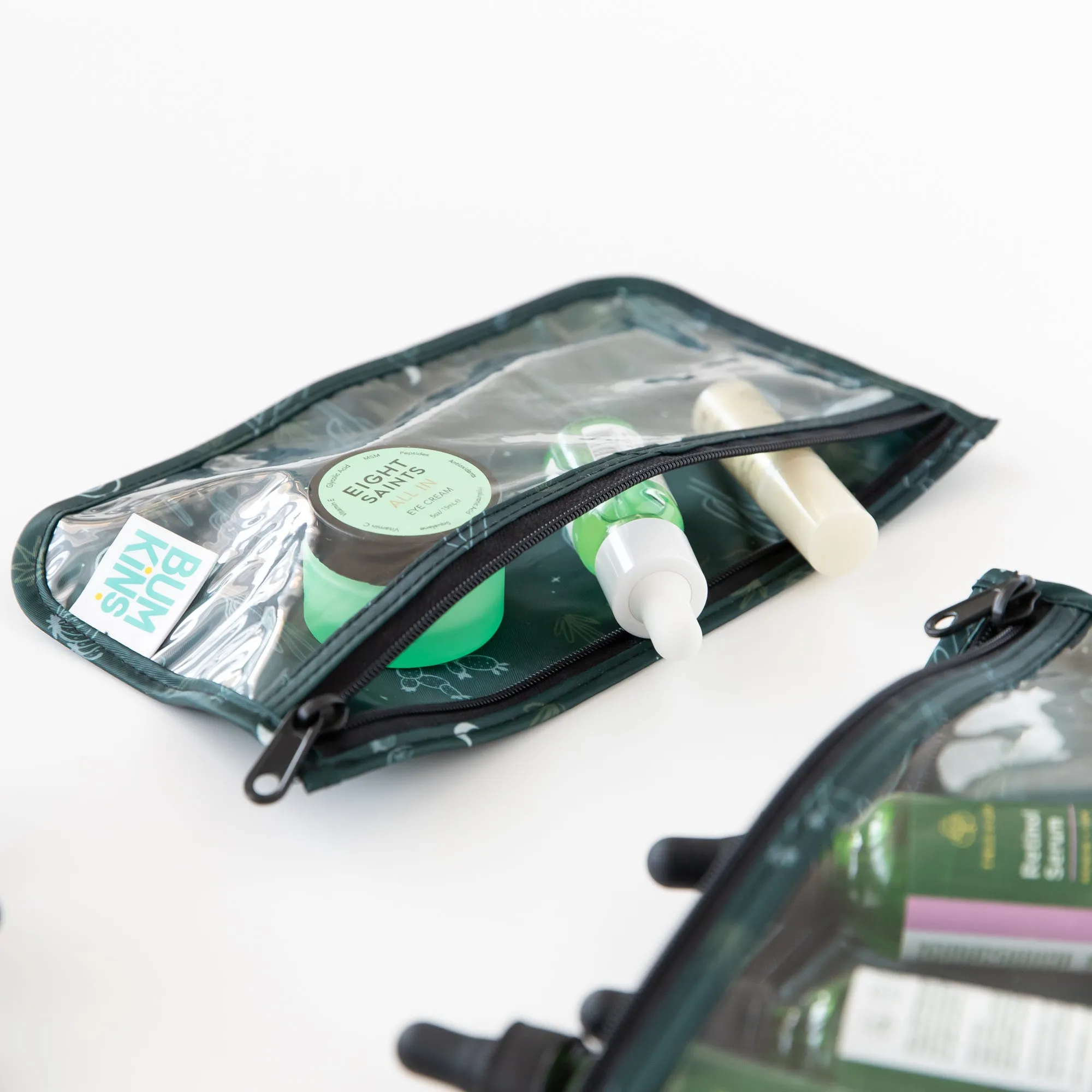 Clear Travel Bag 3 Pack: Starry Cactus