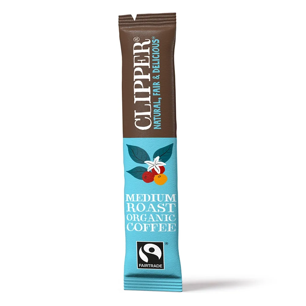 Clipper Fairtrade Organic Instant Coffee Sticks
