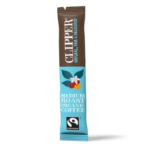 Clipper Fairtrade Organic Instant Coffee Sticks