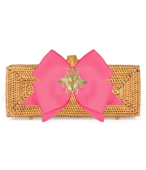 Colette - Hot Pink Fluffy Bow - Bee