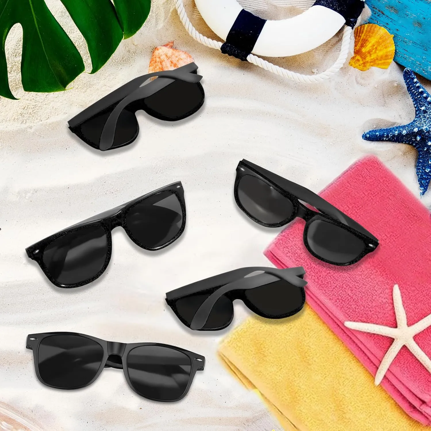 Colorful Party Sunglasses Bulk 20 Packs for Wedding Beach Summer Pool Party Supplies Goodie Bags Stuffers