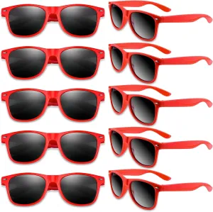 Colorful Party Sunglasses Bulk 20 Packs for Wedding Beach Summer Pool Party Supplies Goodie Bags Stuffers