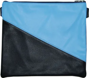 Contemporary Leather Tallis and Teffilin Bag Angle design