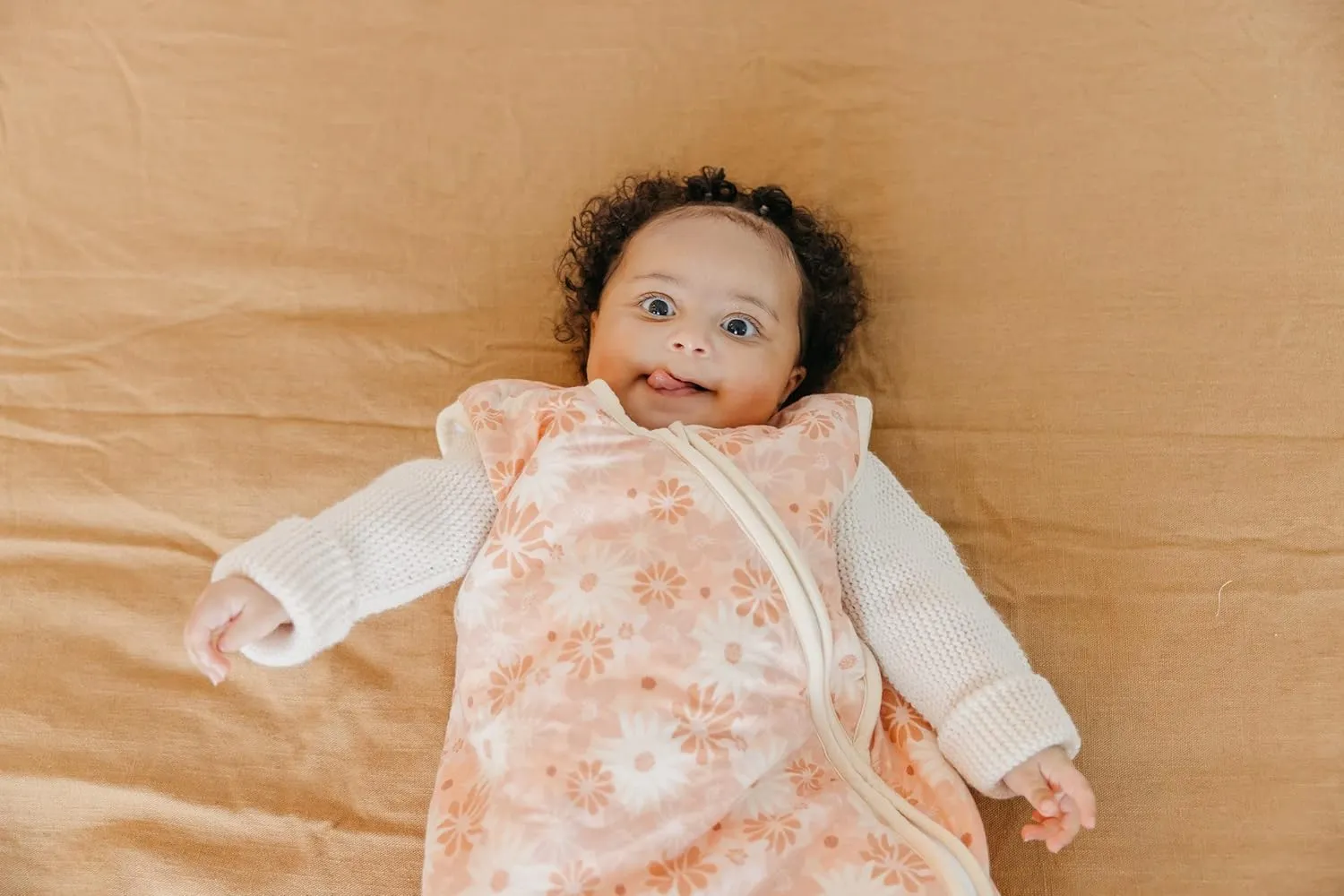 Copper Pearl Sleep Sack: Warm and Cozy Baby Bag, Sleeveless Baby Sleep Sack Swaddle Sizes Newborn to 24 Months