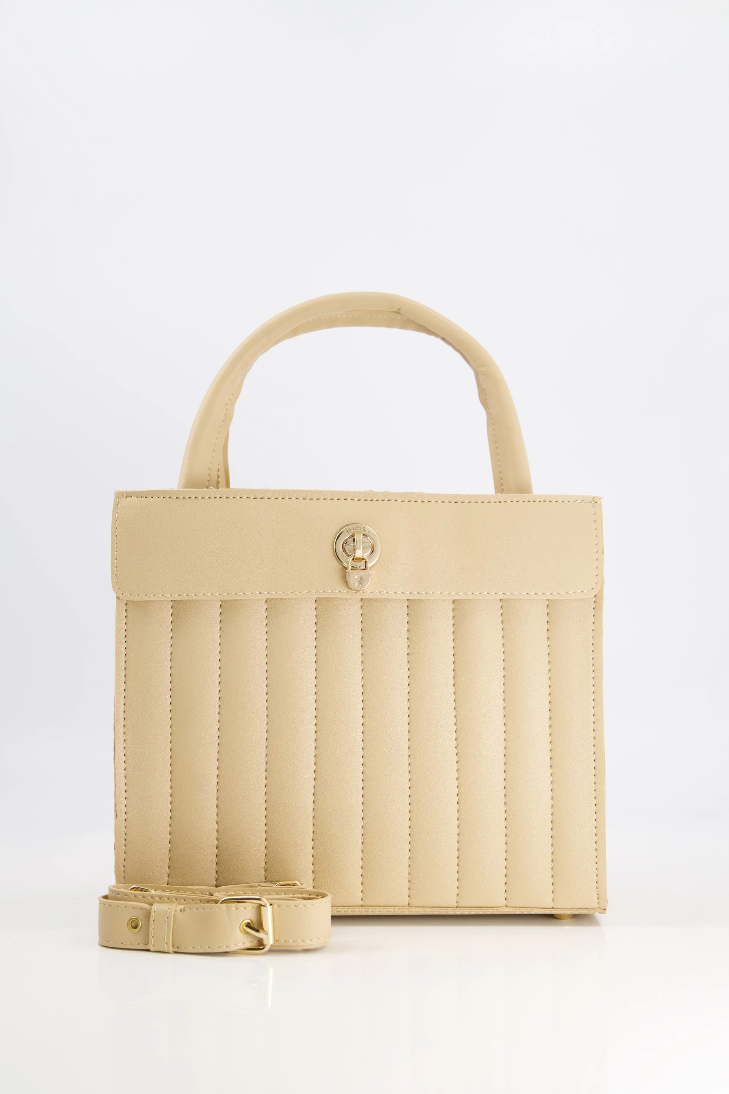 Cream Quilted bag